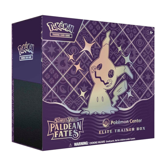 Pokemon: Scarlet and Violet Paldean Fates Pokemon Center Elite Trainer Box (Sealed) (Exclusive)