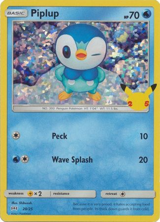 Piplup (Promo) - 20/25 Holographic
