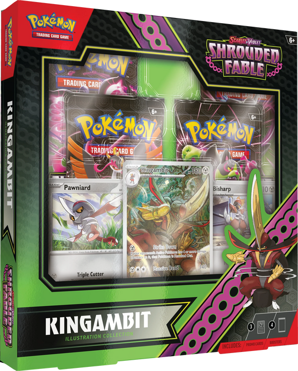 Pokemon: Scarlet & Violet: Shrouded Fable Illustration Collection - Kingambit