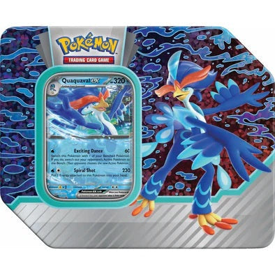 Pokemon: Paldea Partner Tin - Quaquaval (Sealed)