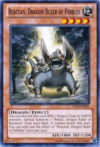 Reactan, Dragon Ruler of Pebbles (Common) - LTGY-EN095 - Unlimited