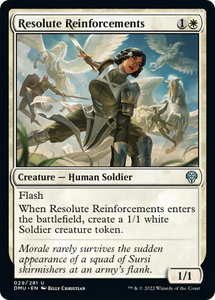 Resolute Reinforcements (Uncommon) - 029/281