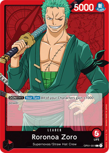 Roronoa Zoro (Leader) - OP01-001