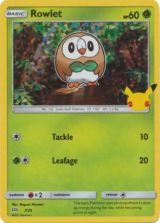 Rowlet (Promo) - 7/25 Holographic