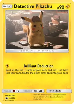 Detective Pikachu (Promo) - SM194