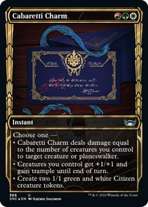 Cabaretti Charm (Gilded Foil) (Golden Age Showcase Uncommon) - 365