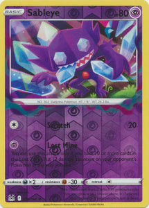 Sableye (Reverse Holo Rare) - 070/196