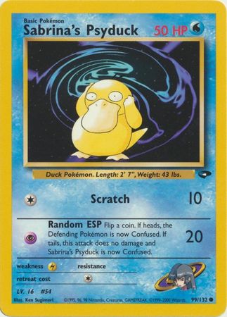 Sabrina's Psyduck (Common) - 99/132 - Unlimited