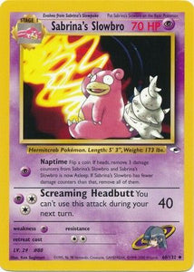 Sabrina's Slowbro (Uncommon) - 60/132 -  Unlimited