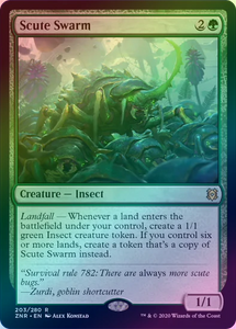 Scute Swarm (Foil Rare) - 203/280