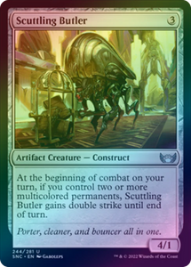 Scuttling Butler (Foil) (Uncommon) - 244/281