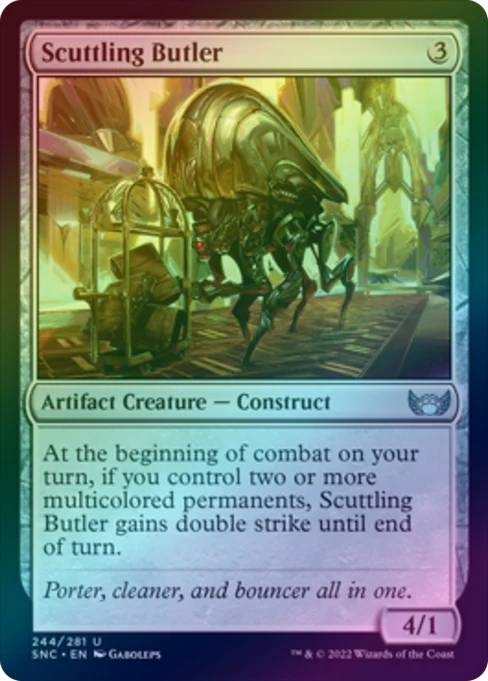 Scuttling Butler (Foil) (Uncommon) - 244/281