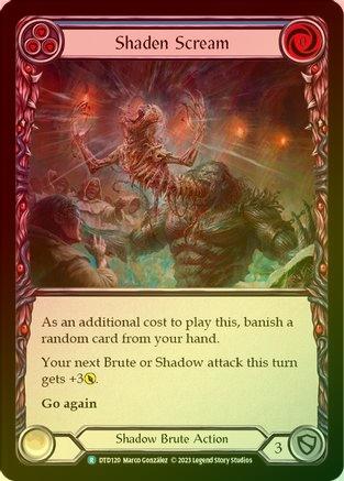 Shaden Scream (Blue) - DTD120 - Rainbow Foil