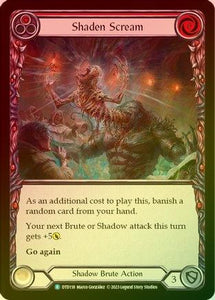 Shaden Scream (Red) - DTD118 - Rainbow Foil