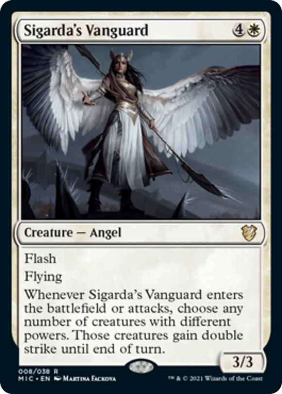 Sigarda's Vanguard (Rare) - 008/038