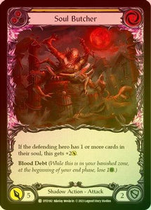 Soul Butcher (Yellow) - DTD182 - Rainbow Foil