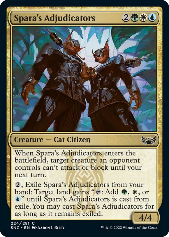 Spara's Adjudicators (Common) - 224/281