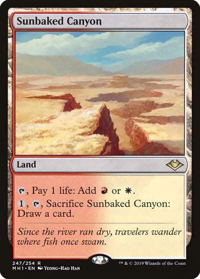 Sunbaked Canyon (Rare) - 247/254