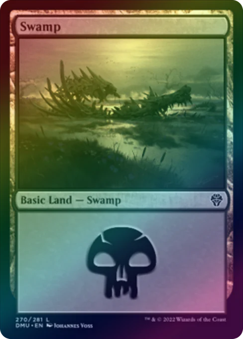 Swamp (Land) - 270/281 - Foil