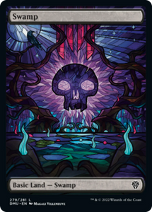 Swamp - Stained Glass Full Art (Land) - 279/281