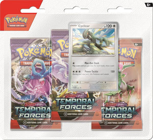 Pokemon: Temporal Forces 3 Pack Blister - Cyclizar (Sealed)