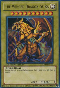 The Winged Dragon of Ra (Ultra Rare) - YGLD-ENG03