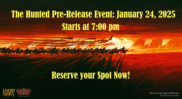 The Hunted Pre-Release Event - Participation/Reservation Ticket - January 24, 2025