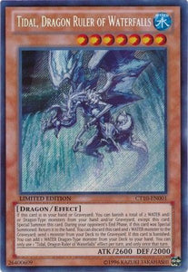 Tidal, Dragon Ruler of Waterfalls (Secret Rare) (Limited Edition) - CT10-EN001