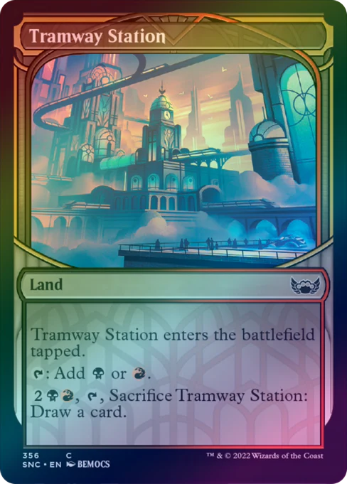 Tramway Station (Skyscraper Showcase) (Foil Common) - 356