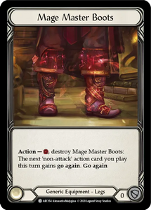 Mage Master Boots (Common) - ARC154 - Unlimited Rainbow Foil