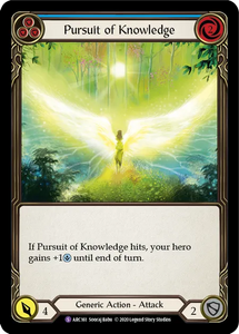 Pursuit of Knowledge (Super Rare) - ARC161 - Unlimited Rainbow Foil