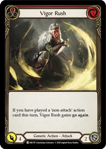 Vigor Rush (Red) - ARC197 - Unlimited Rainbow Foil