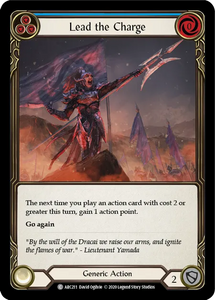 Lead the Charge (Blue) - ARC211 - Unlimited Rainbow Foil