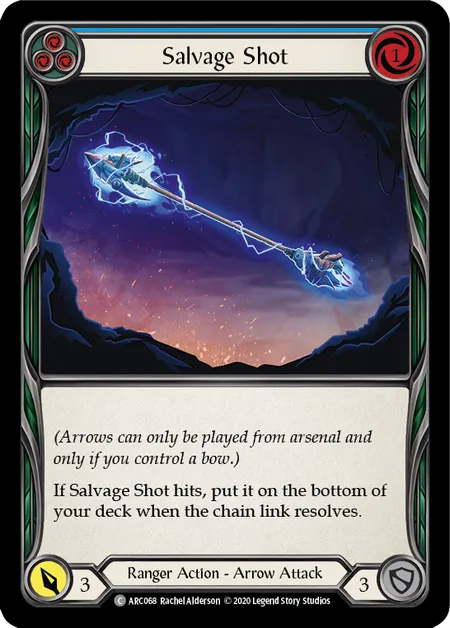 Salvage Shot (Blue) - ARC068 - Unlimited Normal