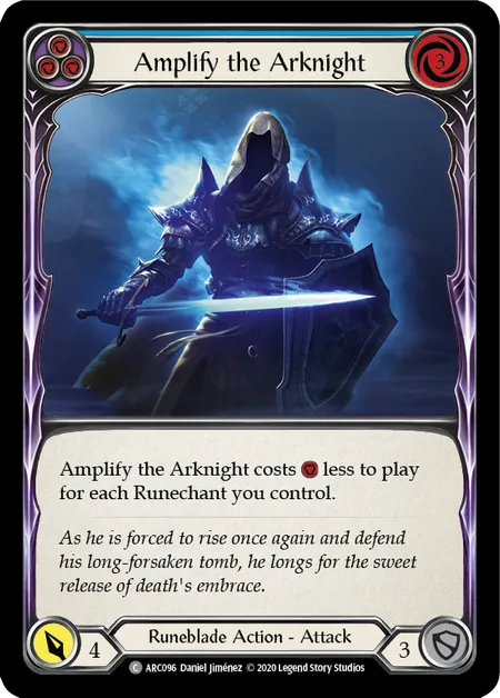 Amplify the Arknight (Blue) - ARC096 - Unlimited Normal