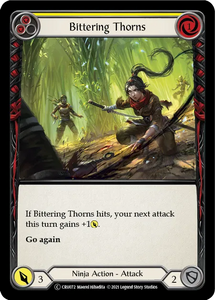 Bittering Thorns (Common) - CRU072 - Unlimited Rainbow Foil