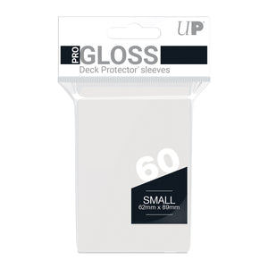 Ultra Pro Sleeves: PRO-Gloss Deck Protector: Japanese Size: Clear (60ct) (Sealed)