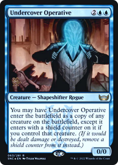 Undercover Operative (Prerelease Foil Promo) - 063/281