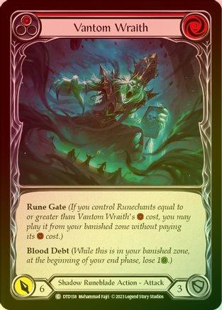 Vantom Wraith (Red) - DTD158 - Rainbow Foil MK Cards Vantom Wraith (Red) - DTD158 - Rainbow Foil MK Cards