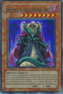 Vennominon the King of Poisonous Snakes (Ultra Rare) - TAEV-EN014 - 1st Edition