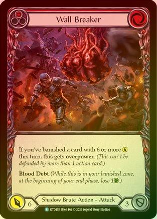 Wall Breaker (Red) - DTD115 - Rainbow Foil