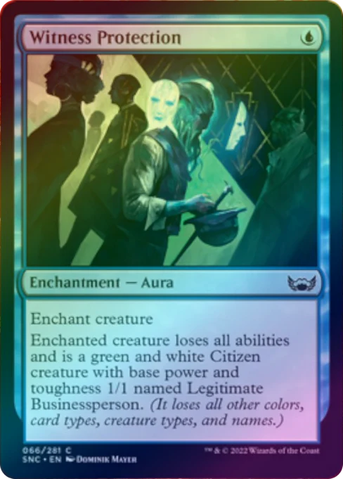 Witness Protection (Foil Common) - 066/281