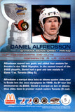 2002-03 - Daniel Alfredsson - McDonald's Pacific Cup Contenders Die-Cuts - #5