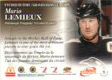 2003-04 - Mario Lemieux - McDonald's Pacific Etched in Time - #5