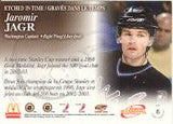 2003-04 - Jaromir Jagr - McDonald's Pacific Etched in Time - #6