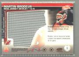 2003-04 - Martin Brodeur - McDonald's Pacific Net Fusions - #5