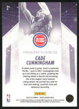 2022-23 - Cade Cunningham - Hoops Frequent Flyers - #9