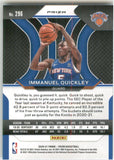 2020-2021 - Immanuel Quickley - Panini Prizm Prizms Ruby Wave - #296