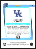 2022-23 - Shaedon Sharpe - Panini Chronicles Draft Picks Donruss Rated Rookies - #5