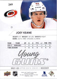 2021-22 - Joey Keane YG RC - Upper Deck - #249